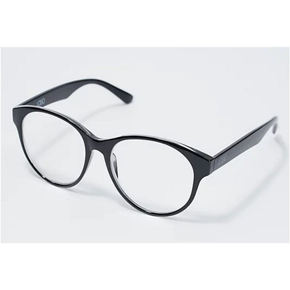 LOGO Lori Goldstein Retro Round Readers Black 0.0 #78224